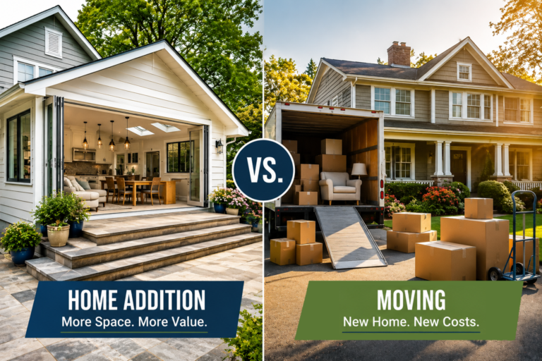 Home Addition vs. Moving: Which Option Makes More Financial Sense?
