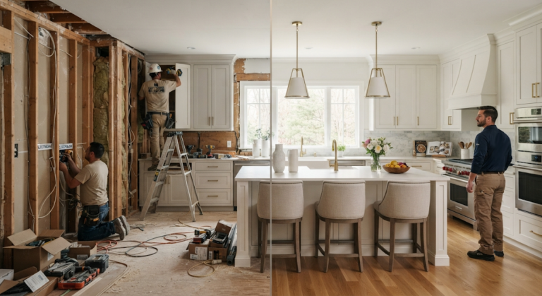 Home remodeling project